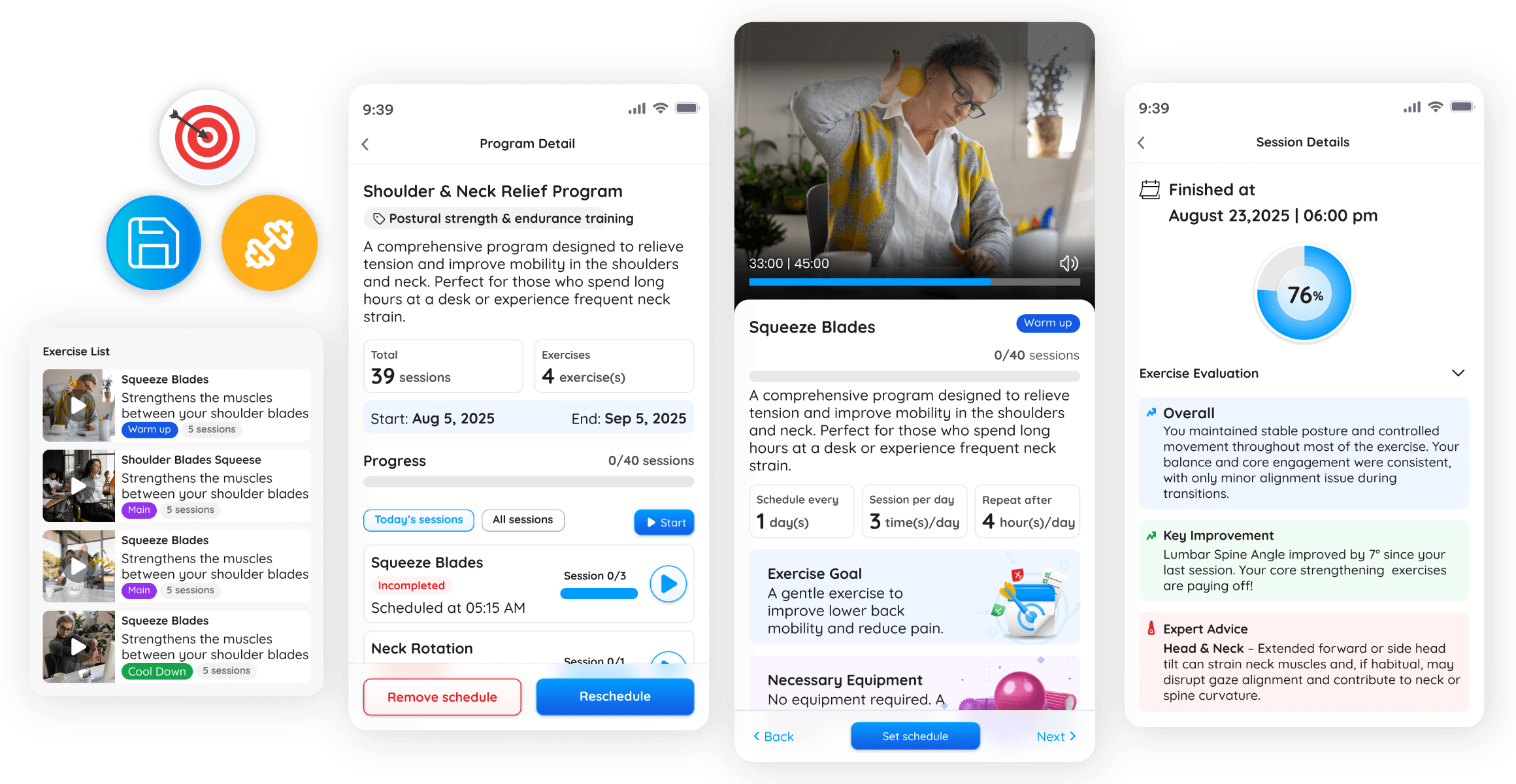Posture insight report preview